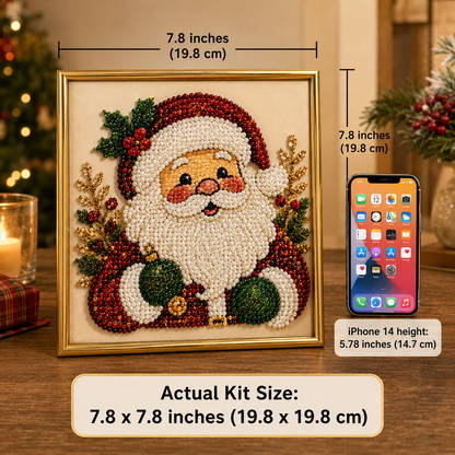 3D Christmas Pearl Art Kit