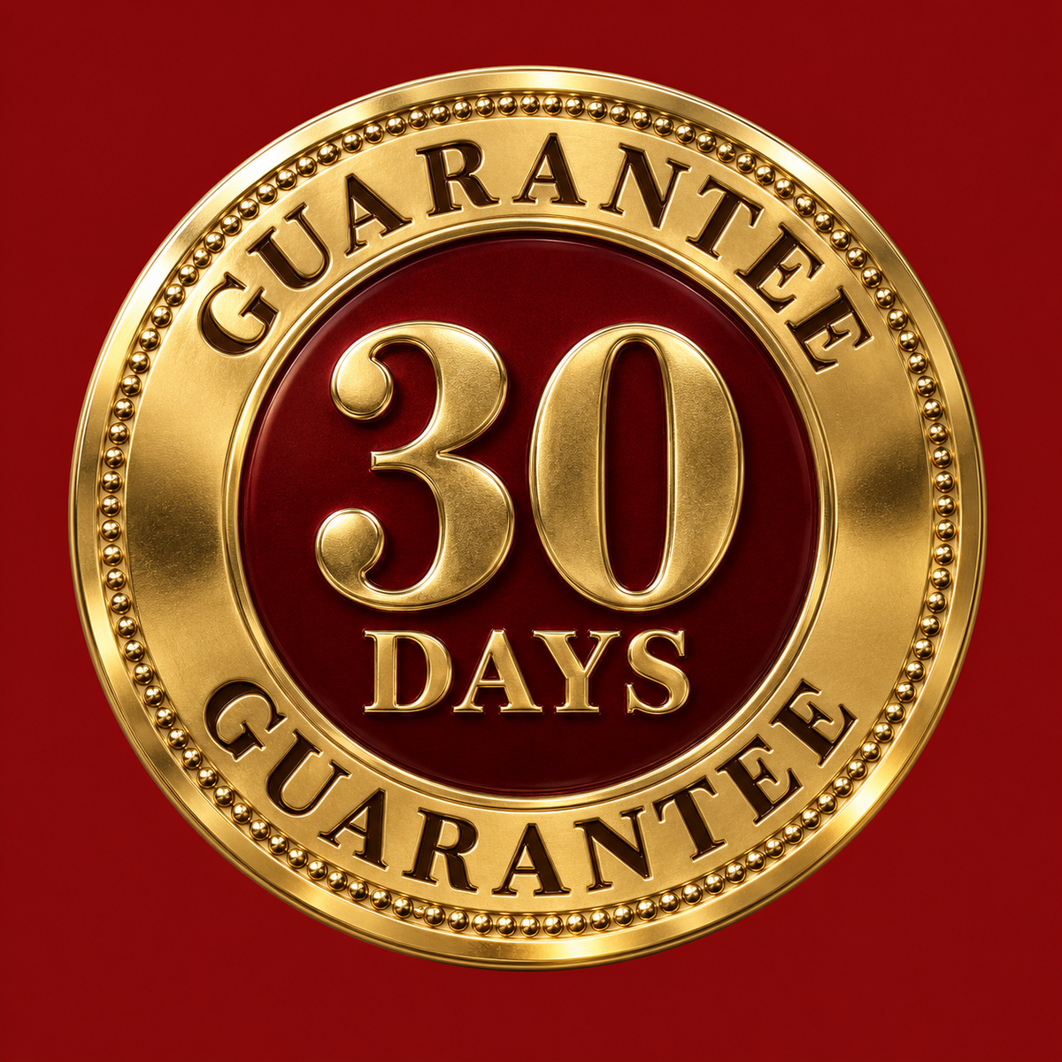 30 day guarantee seal